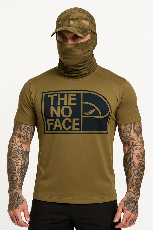 ⚔️ POSTRIL “NO Face” Tactical Tee – Coolmax® Edition