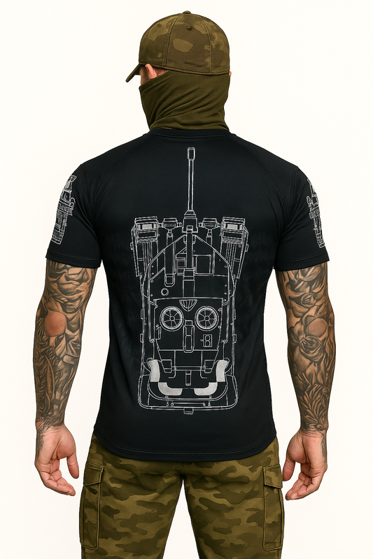 ⚔️POSTRIL “LEOPARD” Tactical Tee – Coolmax® Edition